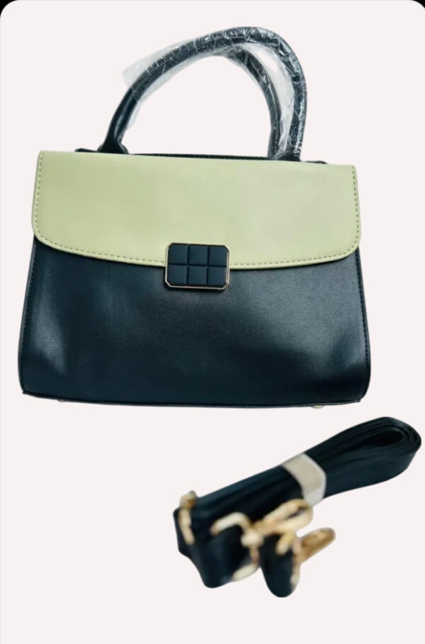 Solid Handbag - Image 5