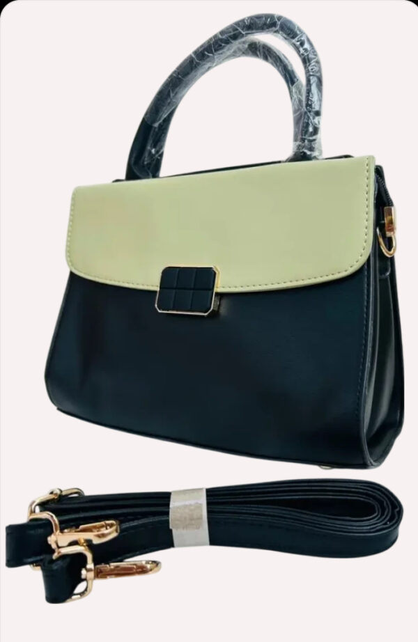 Solid Handbag - Image 4