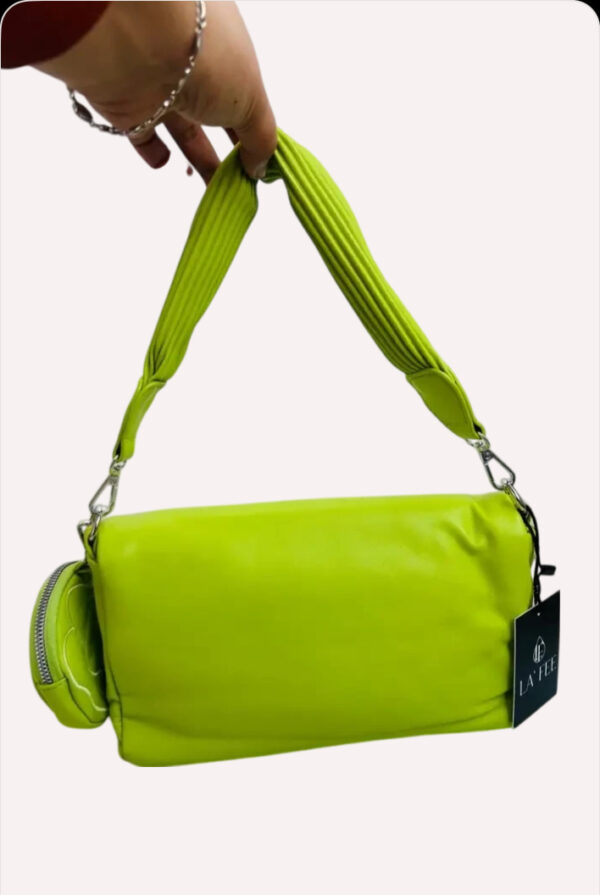 Paris Neon Green Sling Bag - Image 5