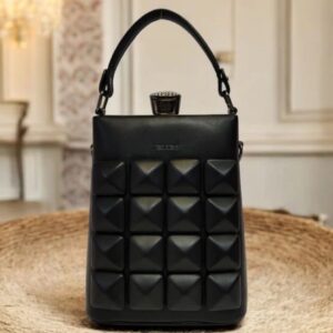 Self Standing Box Structure Handbag For Girls