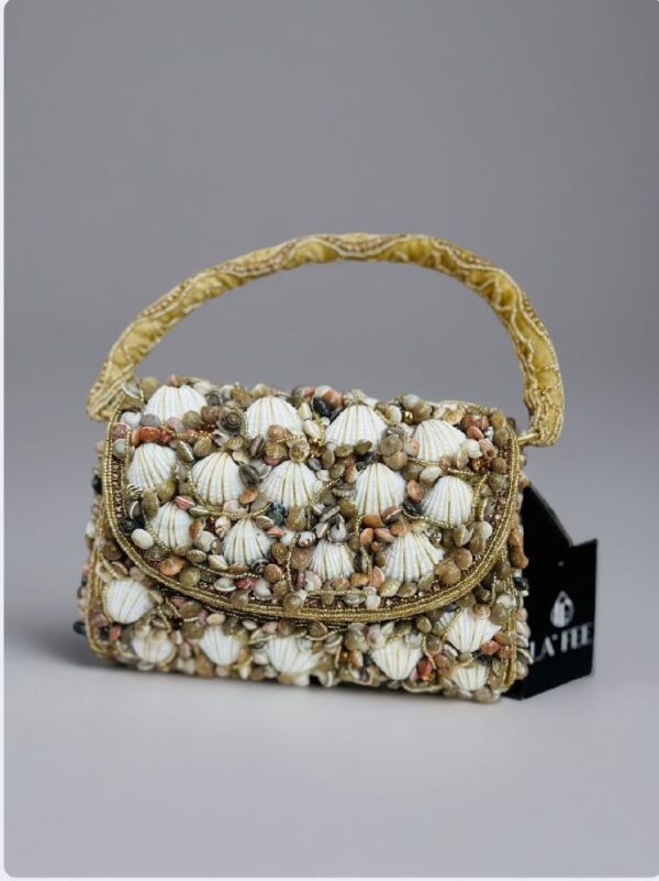 Clutch Purses for Women Wedding Handmade Evening Party Bridal Clutch - Image 4