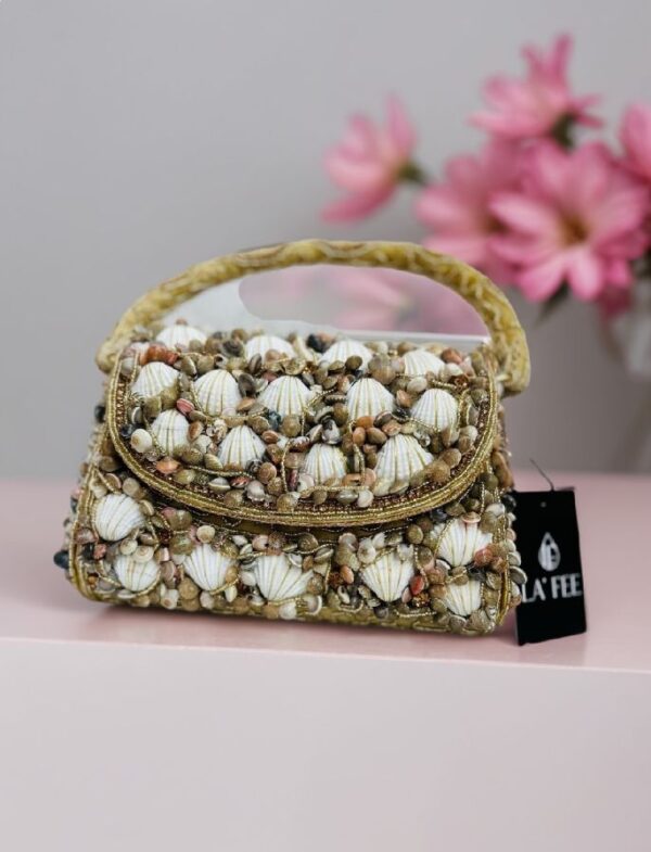 Clutch Purses for Women Wedding Handmade Evening Party Bridal Clutch - Image 2