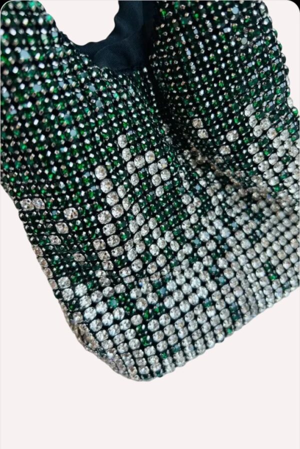 Rhinestone Bags Diamonds Handbag Gradient Inlaid Rhinestone Banquet Bags for Women - Image 2