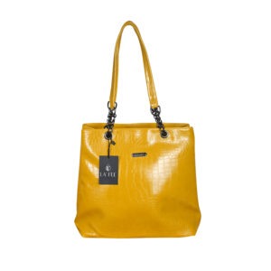 Women Fashion Tote Bags for Office Ladies & for College Girls (Mustard )