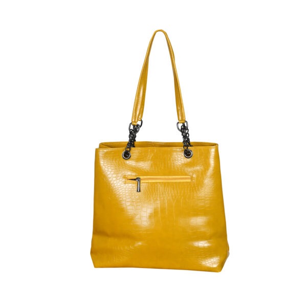 Women Fashion Tote Bags for Office Ladies & for College Girls (Mustard ) - Image 2