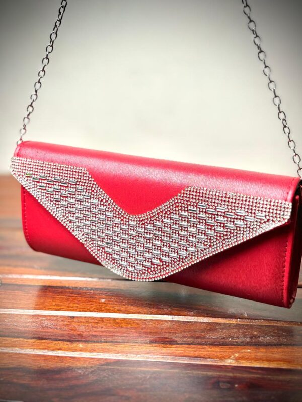 Women Clutch Purses Rhinestone Evening Bags Formal Wedding Party Purse Prom Handbags - Image 3