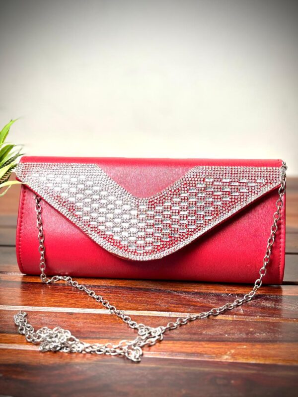 Women Clutch Purses Rhinestone Evening Bags Formal Wedding Party Purse Prom Handbags - Image 2
