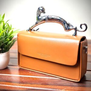 Jaguar Top-Handle Satchel Handbag