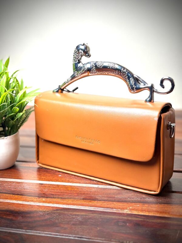 Jaguar Top-Handle Satchel Handbag - Image 2