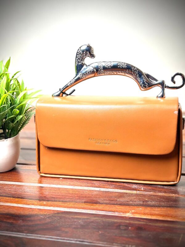 Jaguar Top-Handle Satchel Handbag