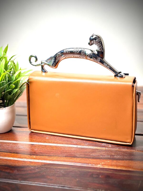 Jaguar Top-Handle Satchel Handbag - Image 5