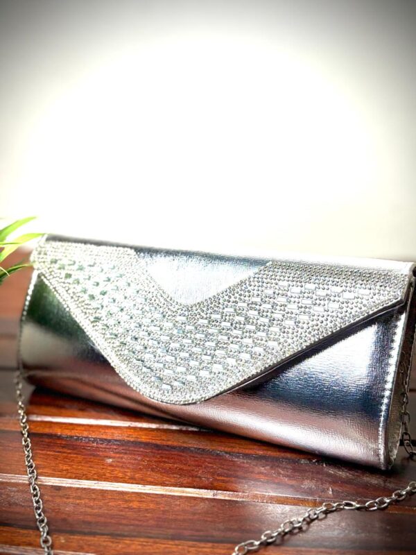 Women Clutch Purses Rhinestone Evening Bags Formal Wedding Party Purse Prom Handbags - Image 2