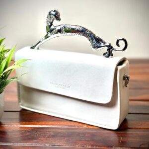 Jaguar Top-Handle Satchel Handbag
