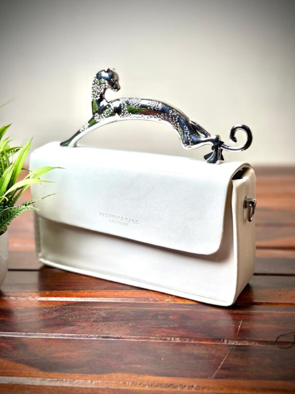 Jaguar Top-Handle Satchel Handbag - Image 2