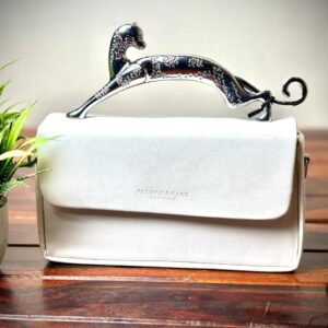 Jaguar Top-Handle Satchel Handbag