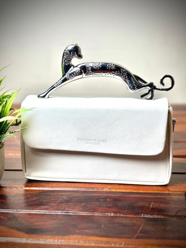 Jaguar Top-Handle Satchel Handbag