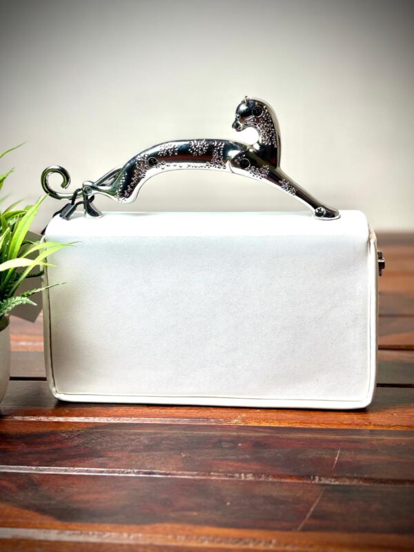 Jaguar Top-Handle Satchel Handbag - Image 5