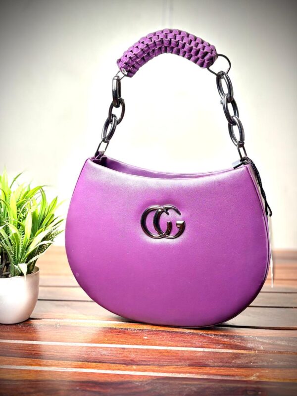 Purple  Women Sling Bag Crossbody Sling Bag For Women Shoulder Handbag With Adjustable Sling Strap - Image 2