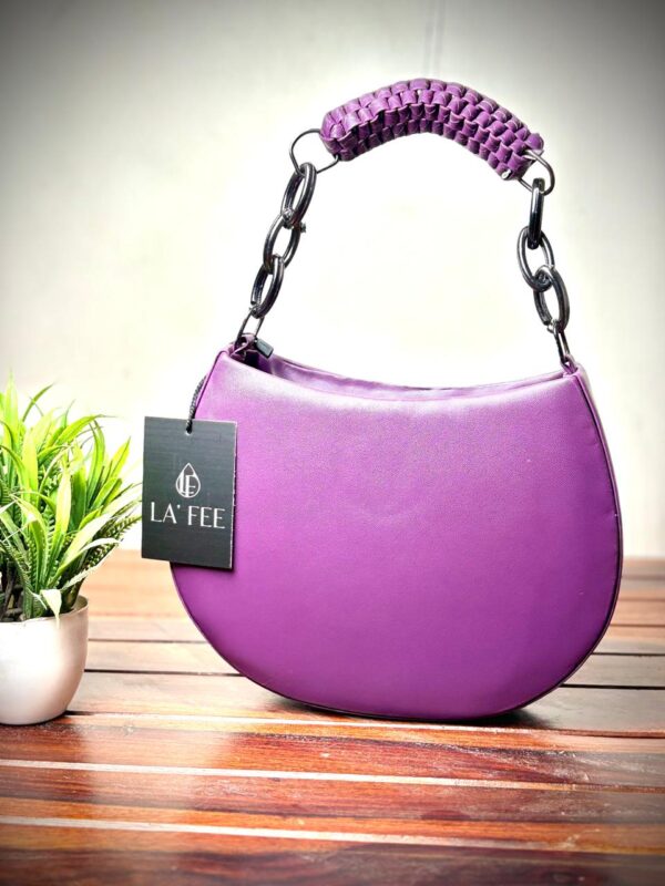 Purple  Women Sling Bag Crossbody Sling Bag For Women Shoulder Handbag With Adjustable Sling Strap - Image 4