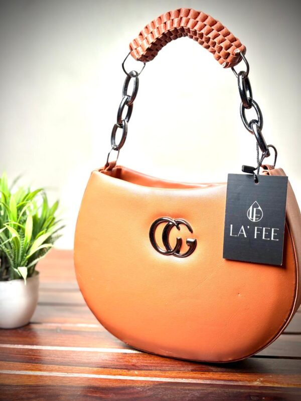 Tan Women Sling Bag Crossbody Sling Bag For Women Shoulder Handbag With Adjustable Sling Strap - Image 3