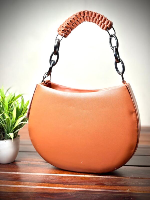 Tan Women Sling Bag Crossbody Sling Bag For Women Shoulder Handbag With Adjustable Sling Strap - Image 4