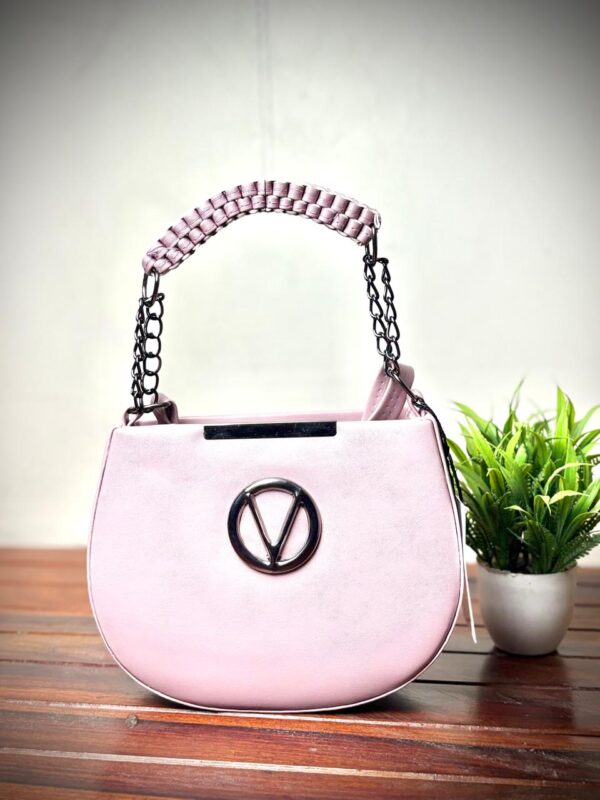 Women’s Stylish Trendy Sling Bag Double Compartment Zipped with Chain Sling & Double Shoulder Strap