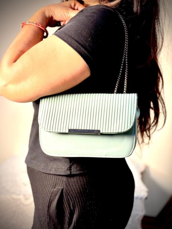 Textured Sling Bag For Women - Image 5