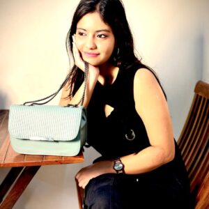 Textured Sling Bag For Women