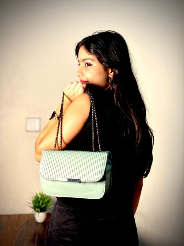 Textured Sling Bag For Women - Image 4