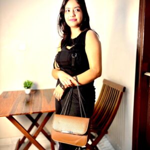 Textured Sling Bag For Women