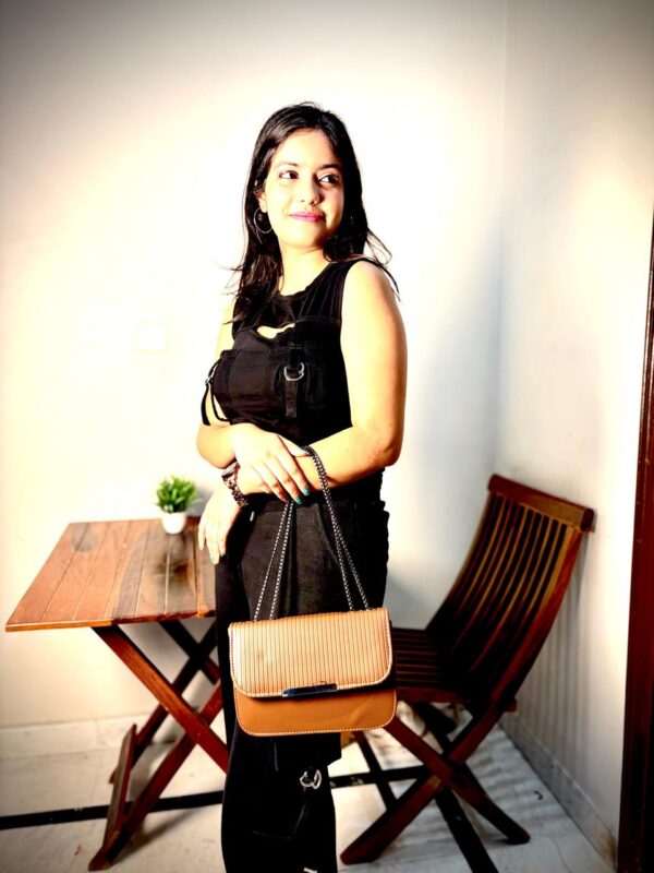 Textured Sling Bag For Women - Image 3