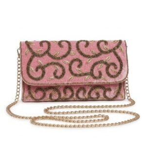 Bridal Hand Clutch for Women & Girls Handmade Embroidery Clutch