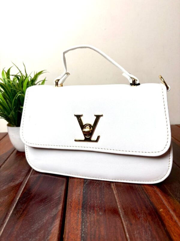 Lockme Tender Diamond White Shoulder Bag/ Sling Bag / Crossbody Bag
