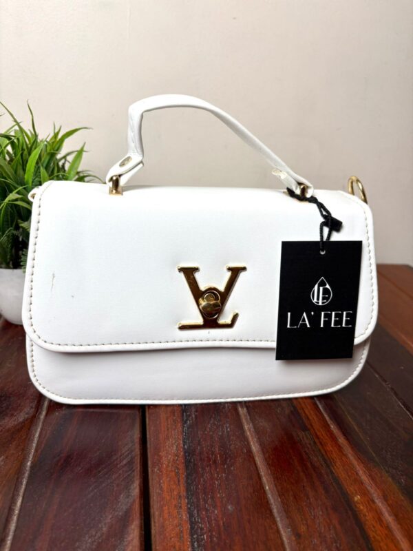 Lockme Tender Diamond White Shoulder Bag/ Sling Bag / Crossbody Bag - Image 3