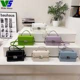 Lavender Studded Handbag