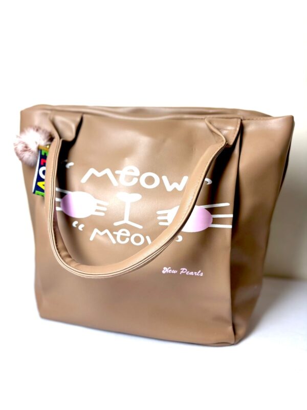 Womens Stylish Shoulder HandBagTote|Artificial Leather Tote Bag|Hand Bag for Casual|Office - Image 3