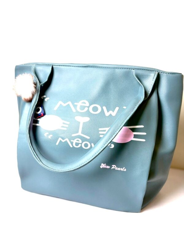 Womens Stylish Shoulder HandBagTote|Artificial Leather Tote Bag|Hand Bag for Casual|Office - Image 3