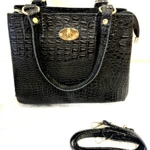 Trendy Black Handbag For Girls/Women