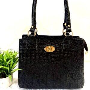 Trendy Black Handbag For Girls/Women