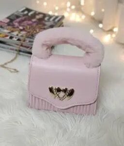 Mini / Cute Crossbody Baby Pink Bag For Genz Girls
