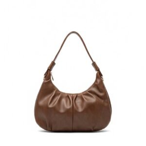 Women’s Soft Hobo Shoulder Bag Large Spacious PU Leather Handbag for Daily Use