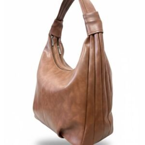 Big Size Hobo Tote Bag Brown Color