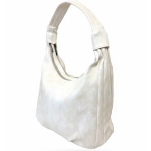 Big Size Hobo Tote Bag White Color