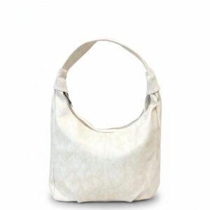 Big Size Hobo Tote Bag White Color