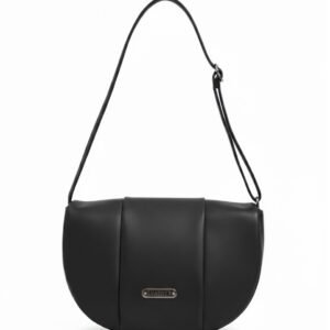 Black Half Moon Chick Sling Bag