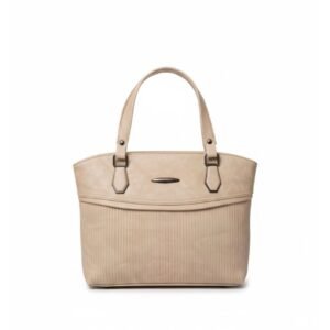 Textured PU Swagger Handheld Bag With Cut Work