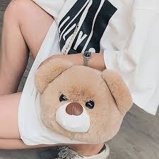 Cute mini Teddy bag for genz girls