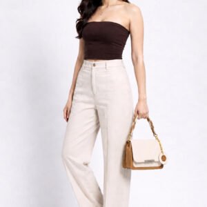 Stylish Beige and tan colour Sling bag