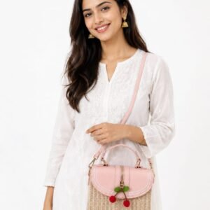 Beautiful Cherry charm box Sling bag for girls