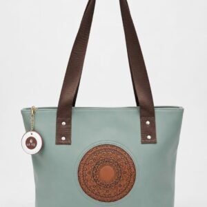 Premium Quality Big size Sage green Tote bag for office going women